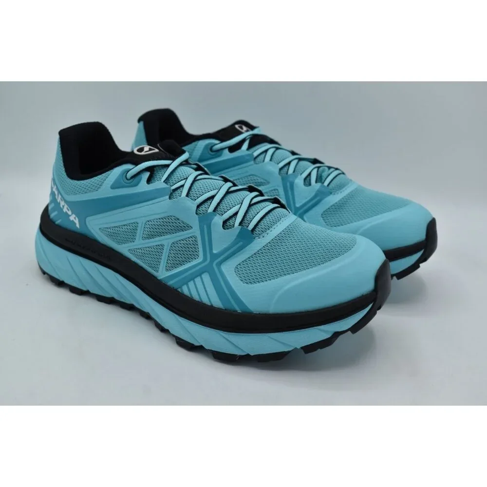 Scarpa Size EU 38.5 US 7 1/3 Spin Infinity Scuba Blue Hiking Trail Running Shoes